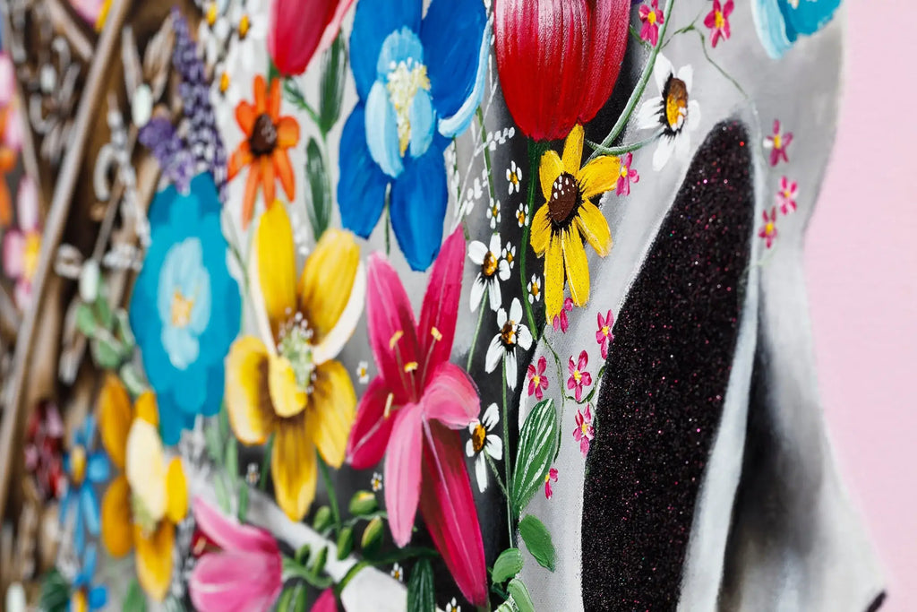 You and Me Against the World - Original - SOLD by artist Becky Smith - Wyecliffe Galleries