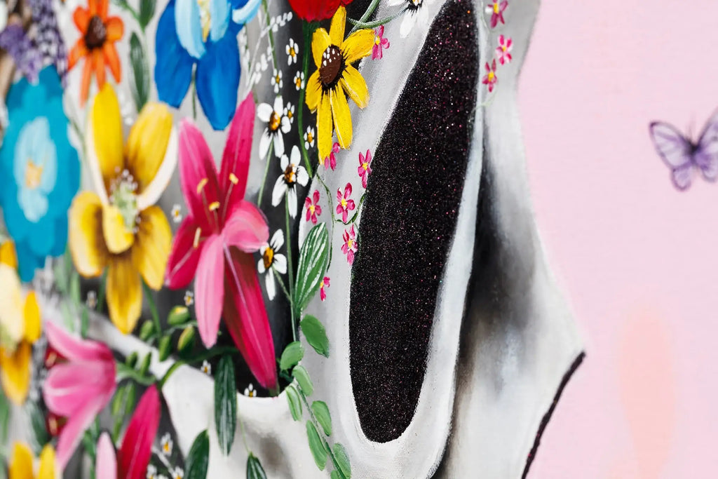 You and Me Against the World - Original - SOLD by artist Becky Smith - Wyecliffe Galleries