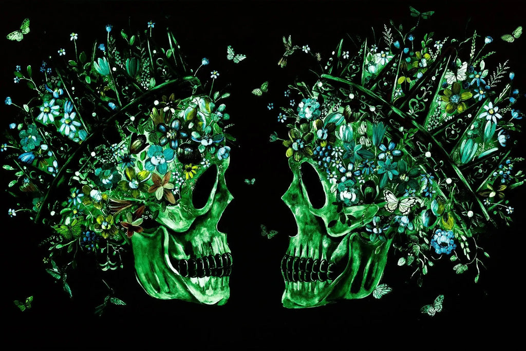 You and Me Against the World - Original - SOLD by artist Becky Smith - Wyecliffe Galleries