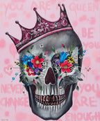 You Are A Queen - Original - SOLD by artist Becky Smith - Wyecliffe Galleries