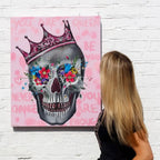 You Are A Queen - Original - SOLD by artist Becky Smith - Wyecliffe Galleries