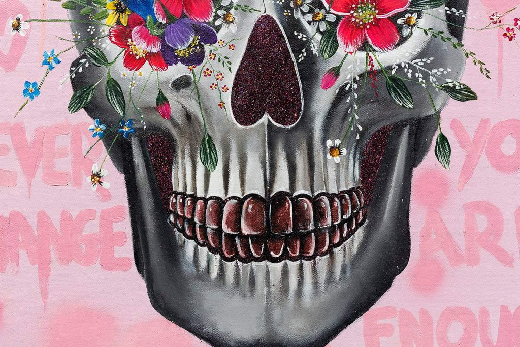 You Are A Queen - Original - SOLD by artist Becky Smith - Wyecliffe Galleries