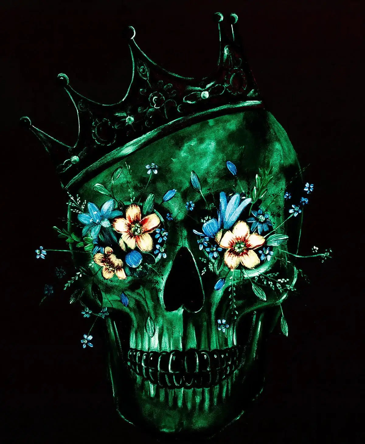 You Are A Queen - Original - SOLD by artist Becky Smith - Wyecliffe Galleries