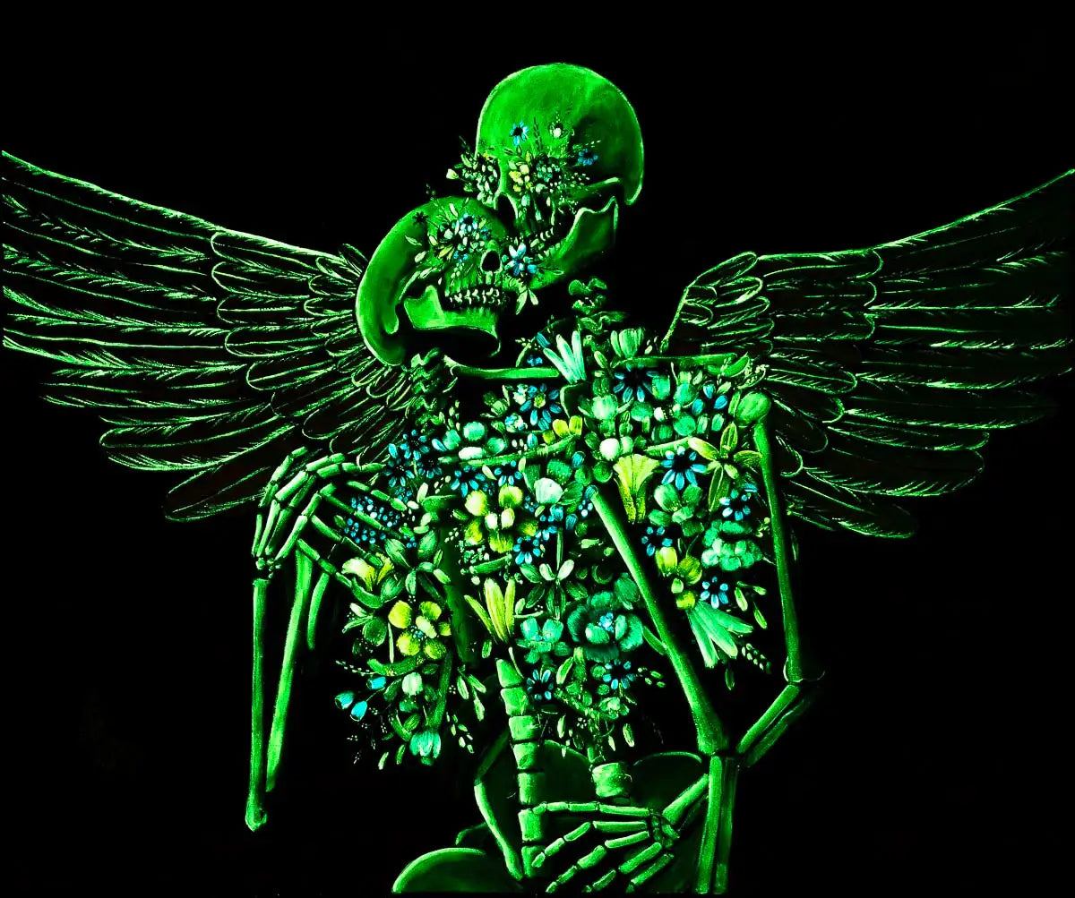 You Are My Angel - Original - SOLD by artist Becky Smith - Wyecliffe Galleries