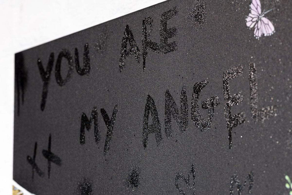 You Are My Angel - Original - SOLD by artist Becky Smith - Wyecliffe Galleries