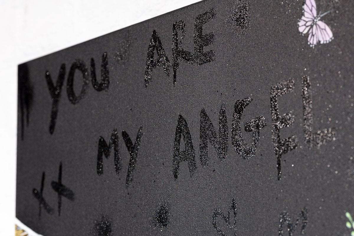 You Are My Angel - Original - SOLD by artist Becky Smith - Wyecliffe Galleries