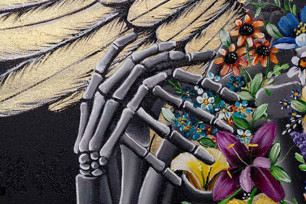 You Are My Angel - Original - SOLD by artist Becky Smith - Wyecliffe Galleries