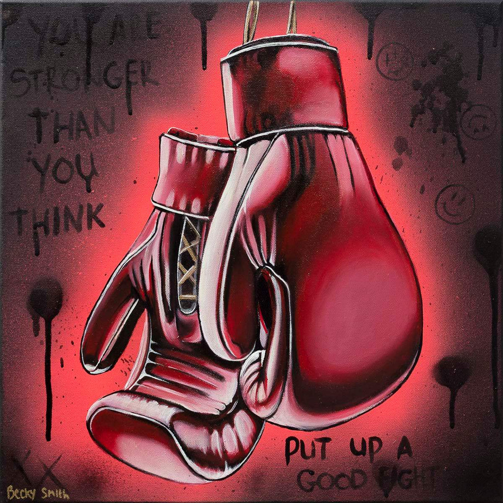 You Are Stronger Than You Think - Original - SOLD by artist Becky Smith - Wyecliffe Galleries