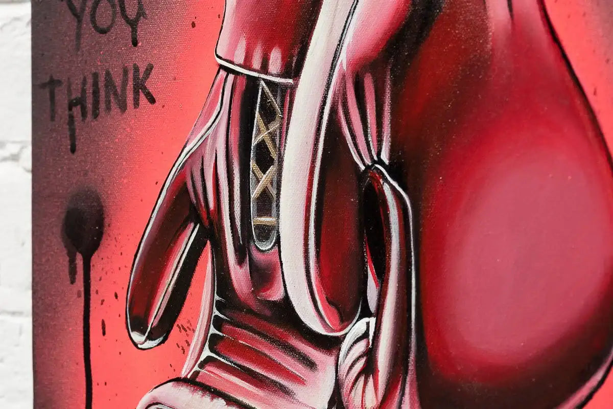 You Are Stronger Than You Think - Original - SOLD by artist Becky Smith - Wyecliffe Galleries