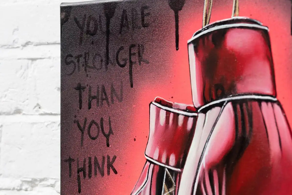 You Are Stronger Than You Think - Original - SOLD by artist Becky Smith - Wyecliffe Galleries