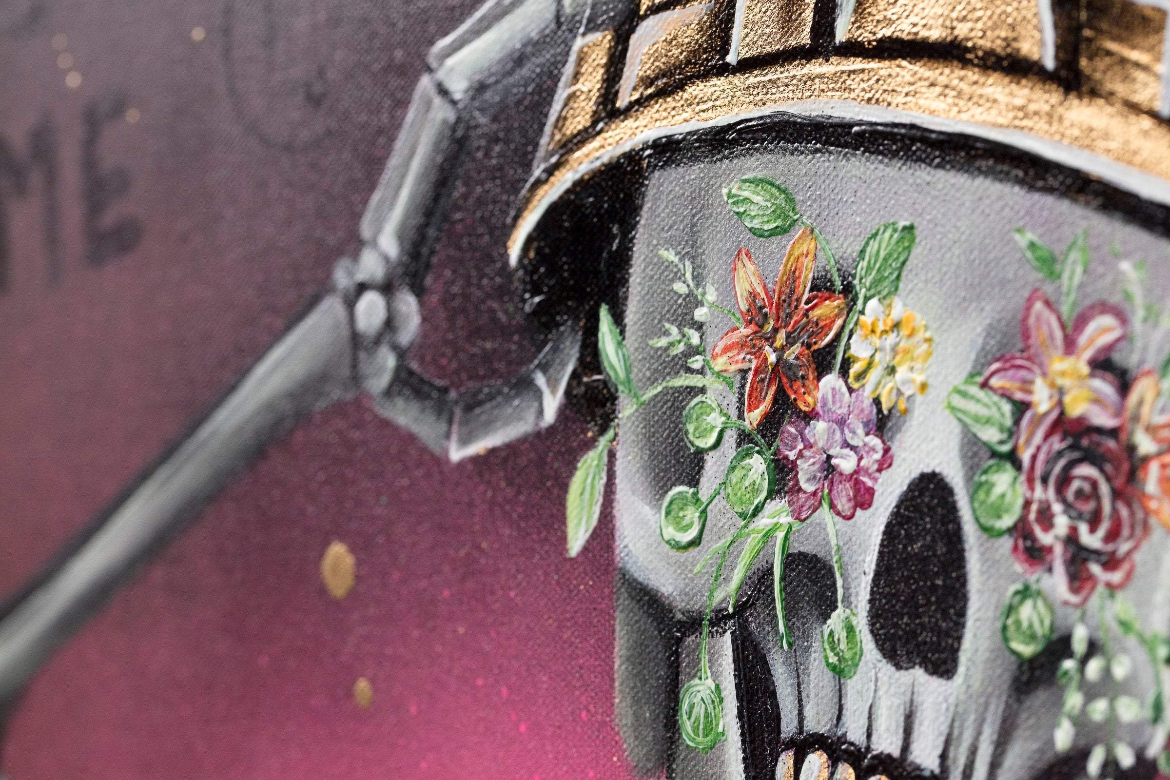 You Built Us With Love - Original - SOLD by artist Becky Smith - Wyecliffe Galleries