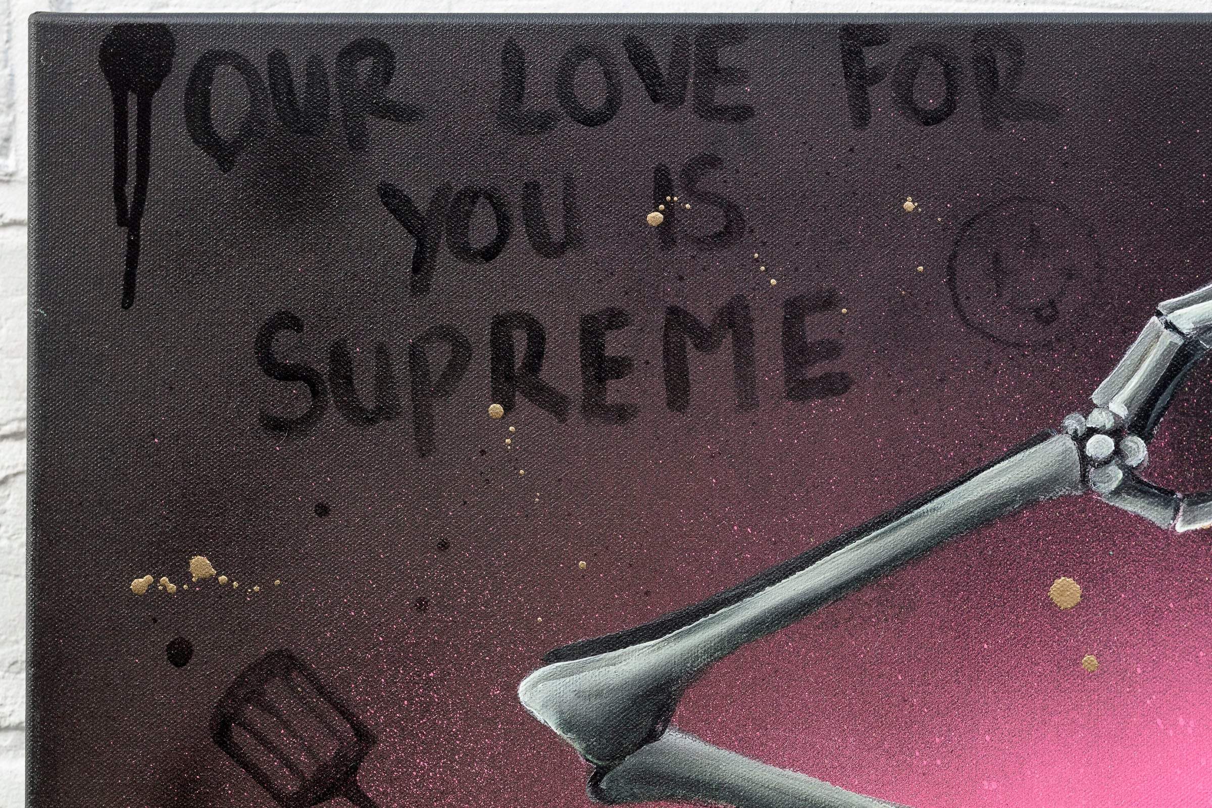 You Built Us With Love - Original - SOLD by artist Becky Smith - Wyecliffe Galleries