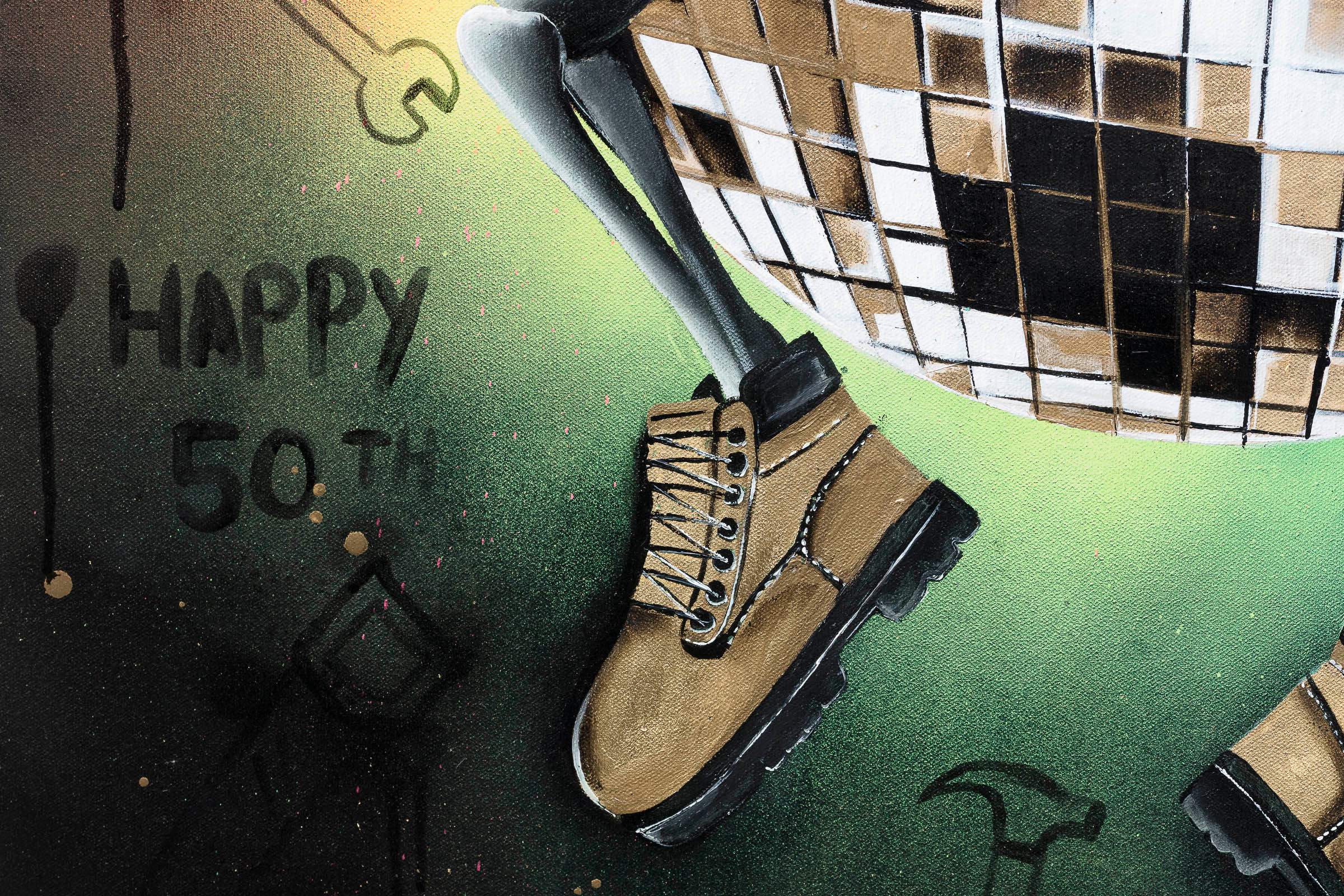 You Built Us With Love - Original - SOLD by artist Becky Smith - Wyecliffe Galleries