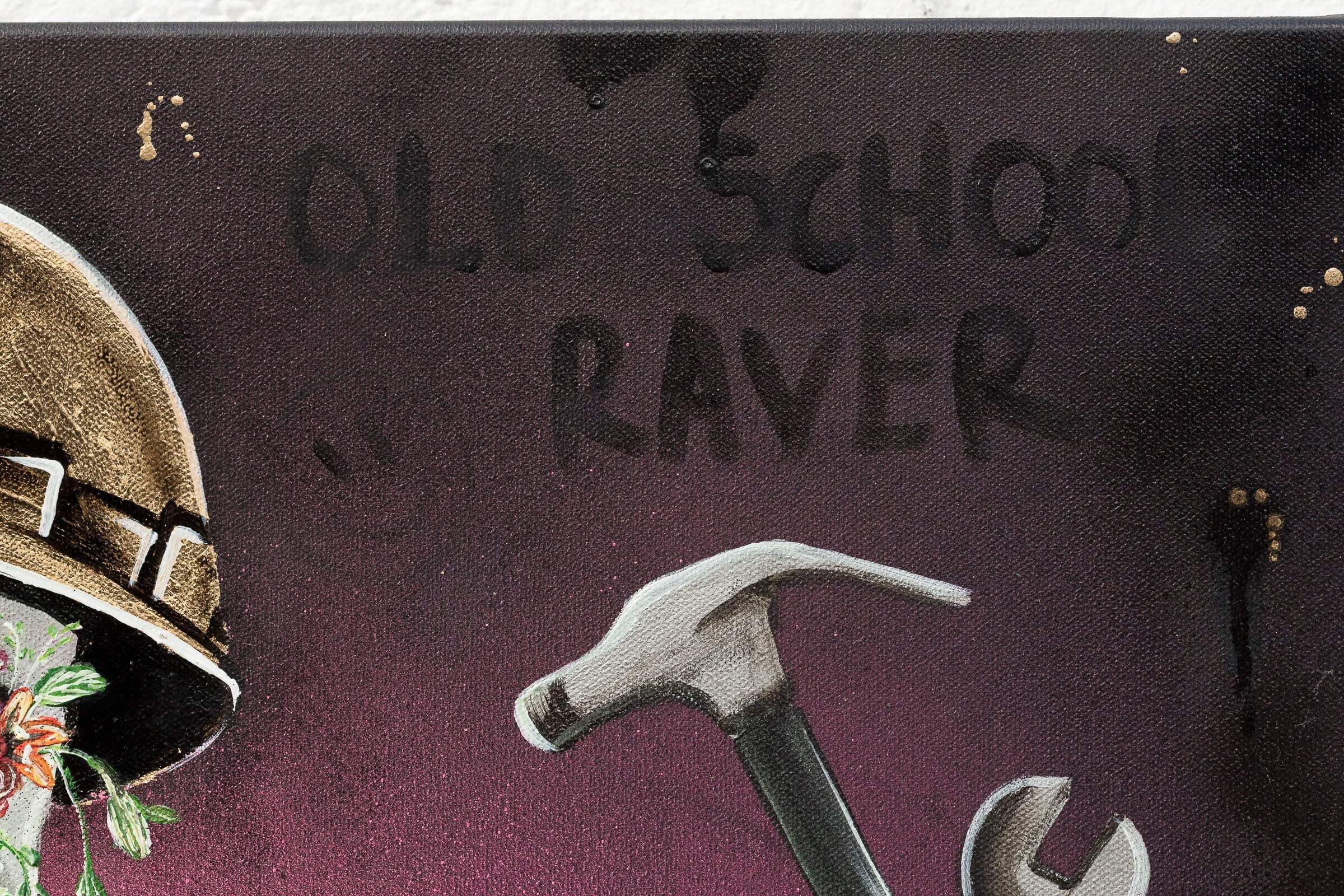 You Built Us With Love - Original - SOLD by artist Becky Smith - Wyecliffe Galleries