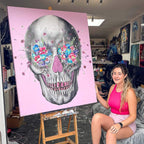 You Can Be Anything - Original - SOLD by artist Becky Smith - Wyecliffe Galleries