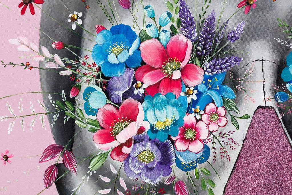 You Can Be Anything - Original - SOLD by artist Becky Smith - Wyecliffe Galleries