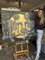 You Complete Us - Original - SOLD by artist Becky Smith - Wyecliffe Galleries