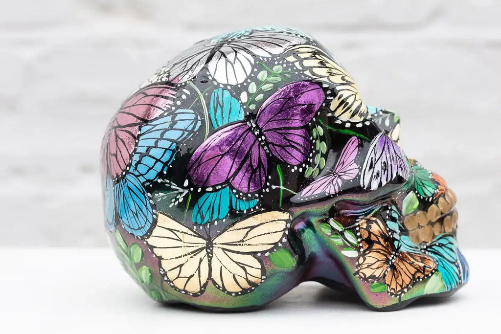 You Give Me Butterflies - Original Sculpture - SOLD by artist Becky Smith - Wyecliffe Galleries