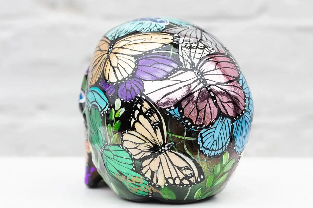 You Give Me Butterflies - Original Sculpture - SOLD by artist Becky Smith - Wyecliffe Galleries