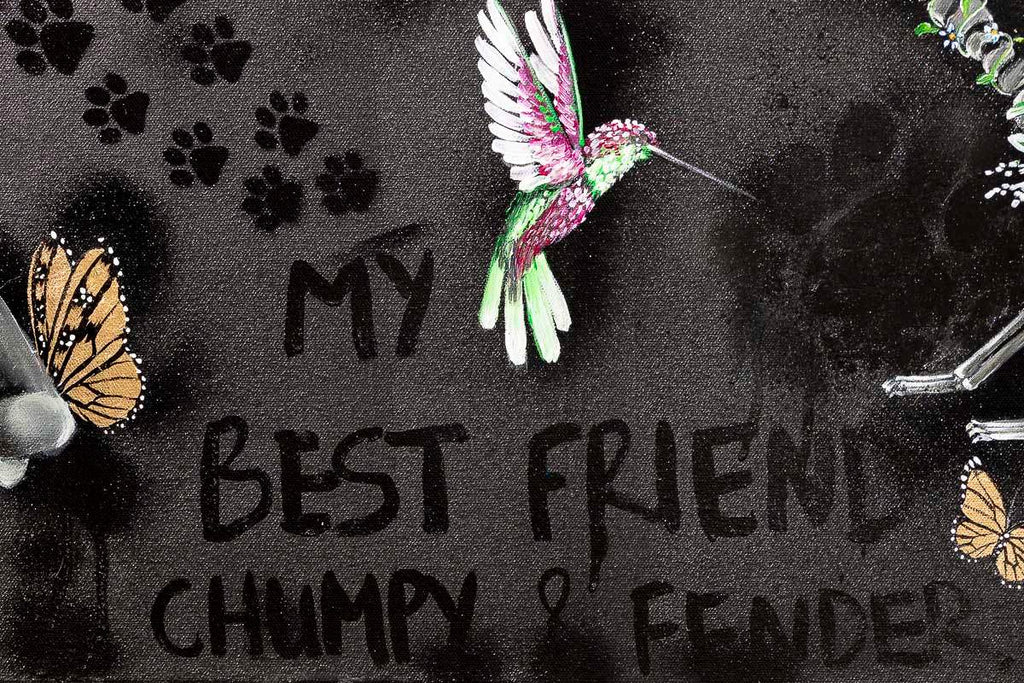 You Light Up My Life - Original - SOLD by artist Becky Smith - Wyecliffe Galleries