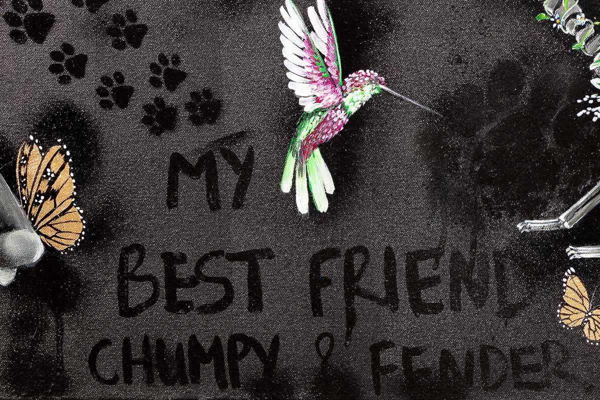 You Light Up My Life - Original - SOLD by artist Becky Smith - Wyecliffe Galleries