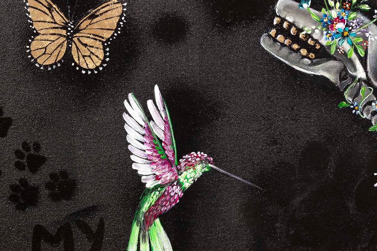 You Light Up My Life - Original - SOLD by artist Becky Smith - Wyecliffe Galleries