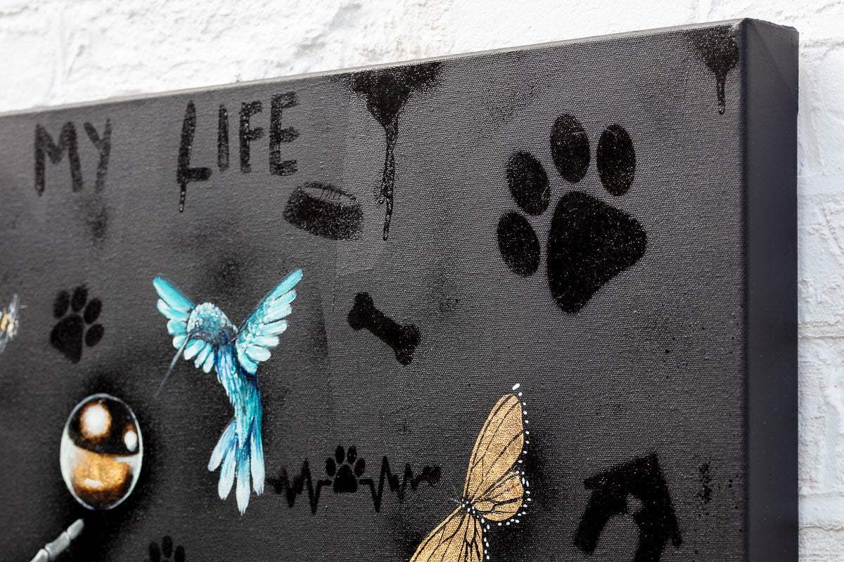 You Light Up My Life - Original - SOLD by artist Becky Smith - Wyecliffe Galleries