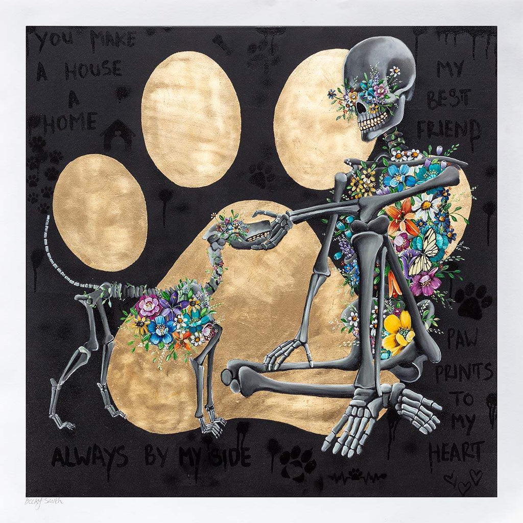 You Make A House A Home - Artist Proof by artist Becky Smith - Wyecliffe Galleries