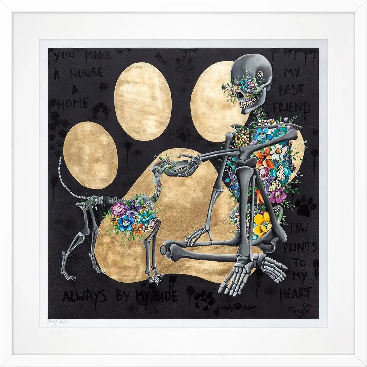 You Make A House A Home - Artist Proof by artist Becky Smith - Wyecliffe Galleries