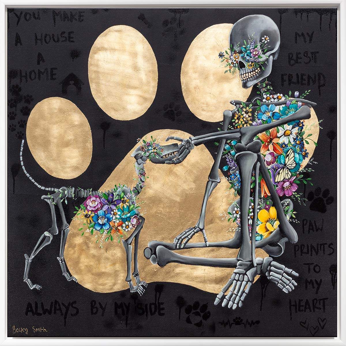 You Make A House A Home - Deluxe Edition by artist Becky Smith - Wyecliffe Galleries