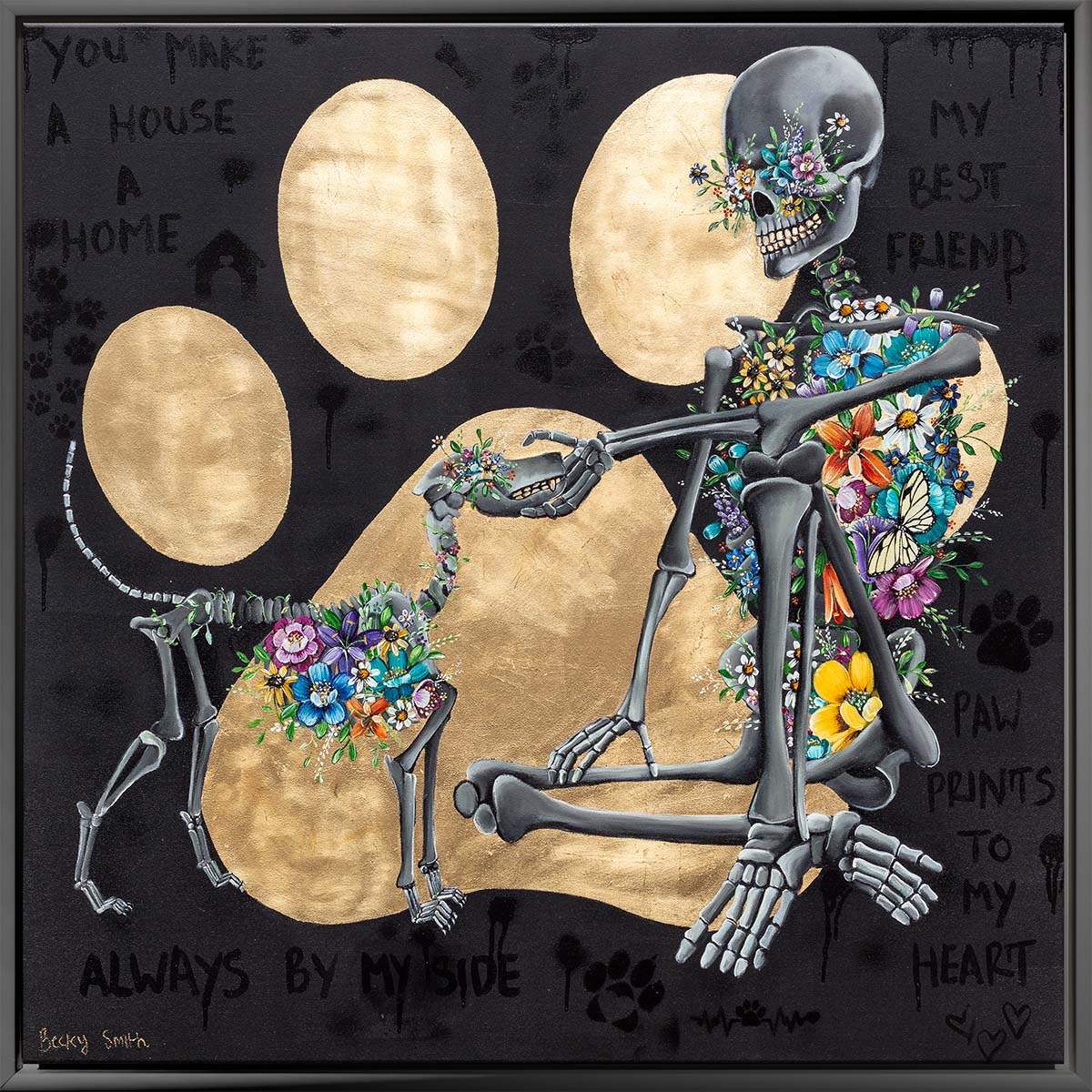 You Make A House A Home - Deluxe Edition by artist Becky Smith - Wyecliffe Galleries