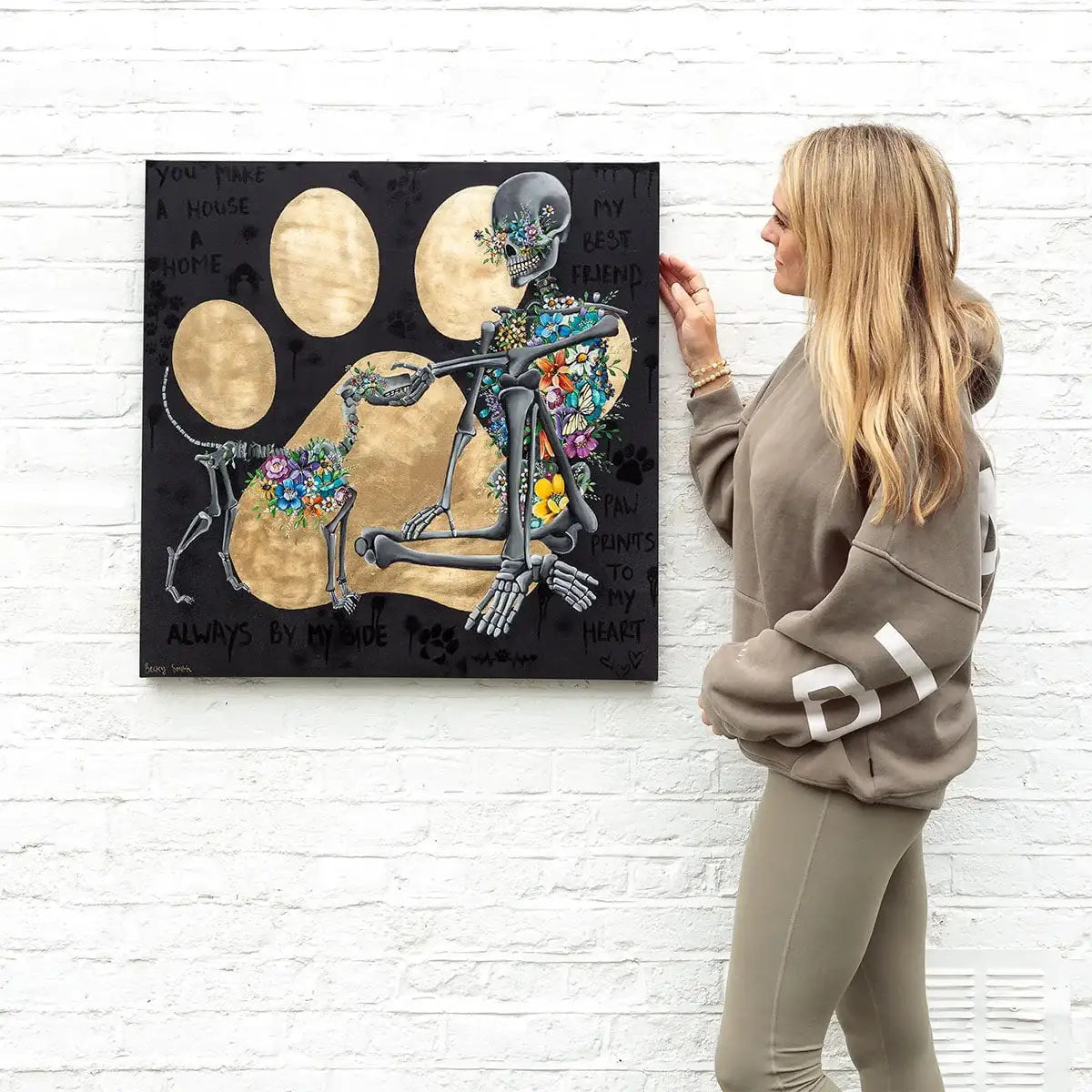 You Make A House A Home - Deluxe Edition by artist Becky Smith - Wyecliffe Galleries