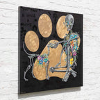 You Make A House A Home - Original - SOLD by artist Becky Smith - Wyecliffe Galleries