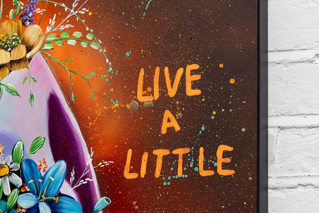 You Only Live Once - Original by artist Becky Smith - Wyecliffe Galleries