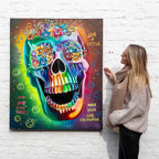 You Only Live Once - Original by artist Becky Smith - Wyecliffe Galleries