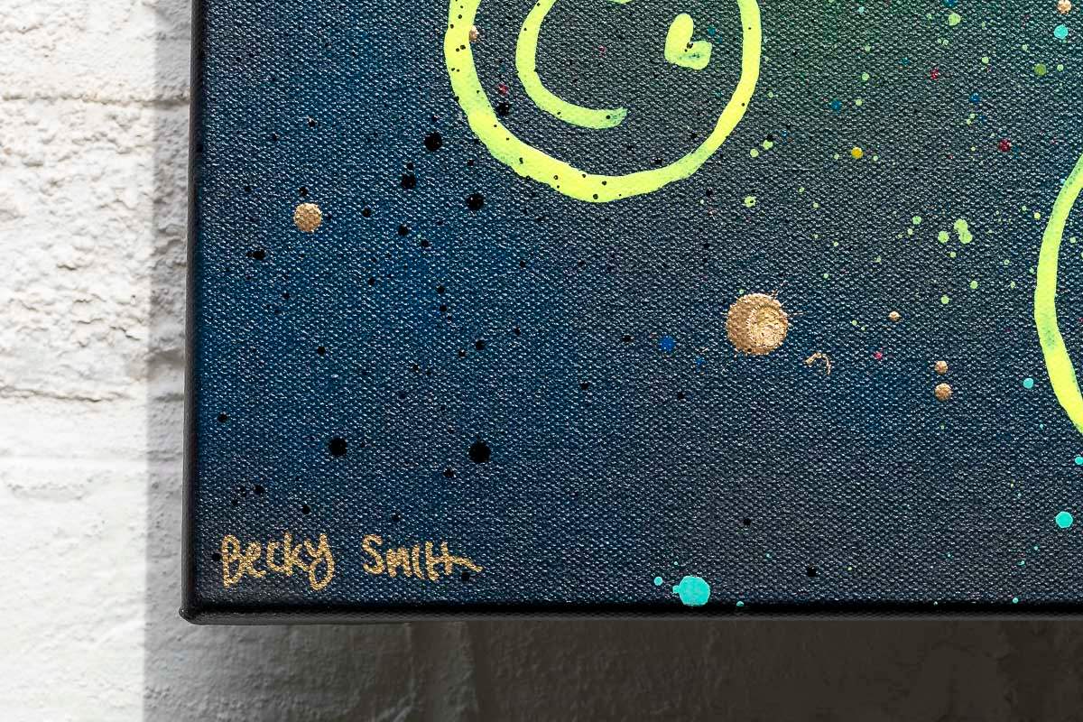 You Only Live Once - Original by artist Becky Smith - Wyecliffe Galleries