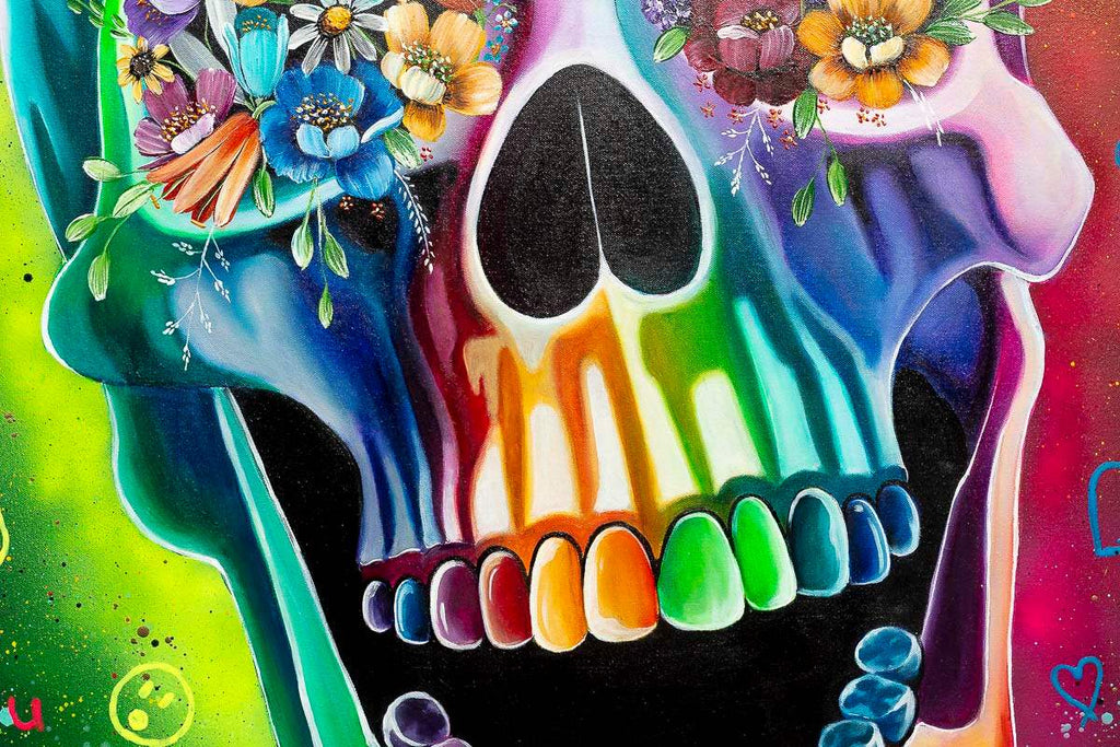 You Only Live Once - Original by artist Becky Smith - Wyecliffe Galleries