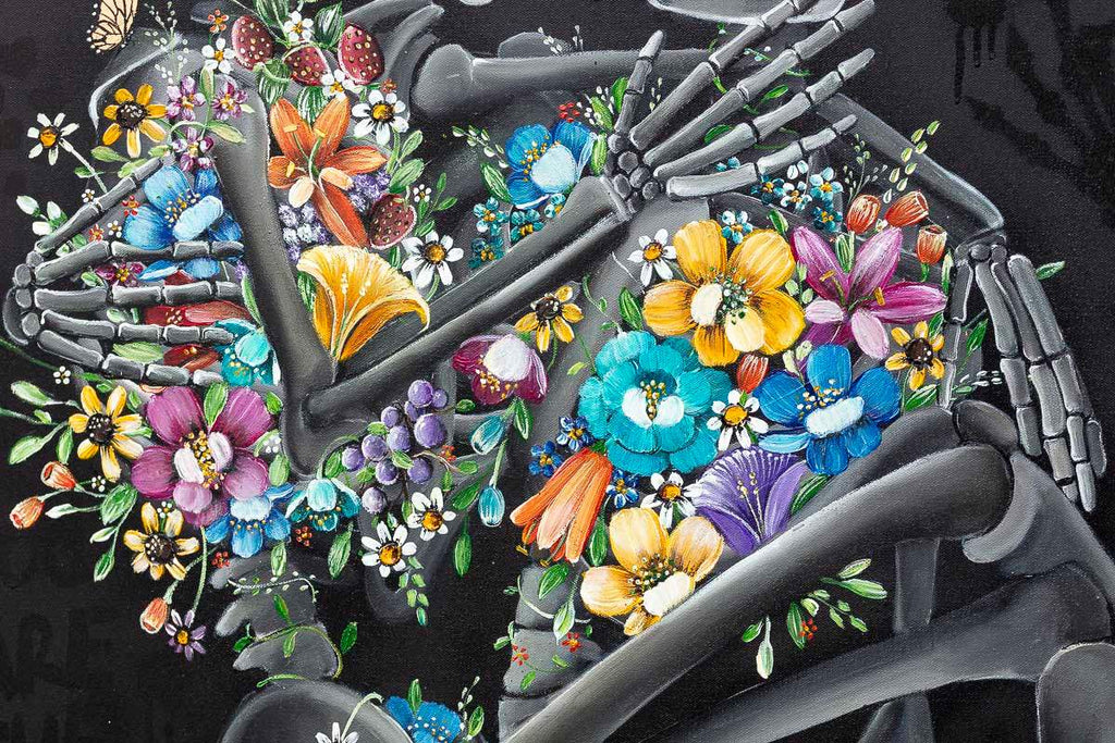 You Sweep Me Off My Feet - Original - SOLD by artist Becky Smith - Wyecliffe Galleries