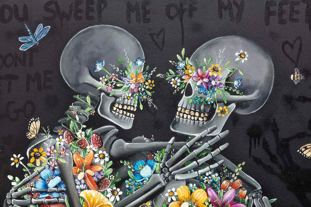 You Sweep Me Off My Feet - Original - SOLD by artist Becky Smith - Wyecliffe Galleries