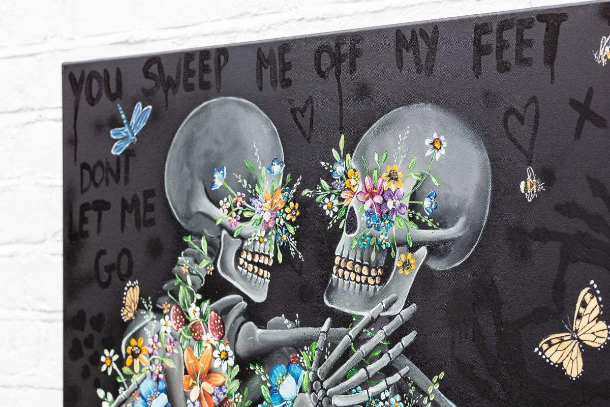 You Sweep Me Off My Feet - Original - SOLD by artist Becky Smith - Wyecliffe Galleries