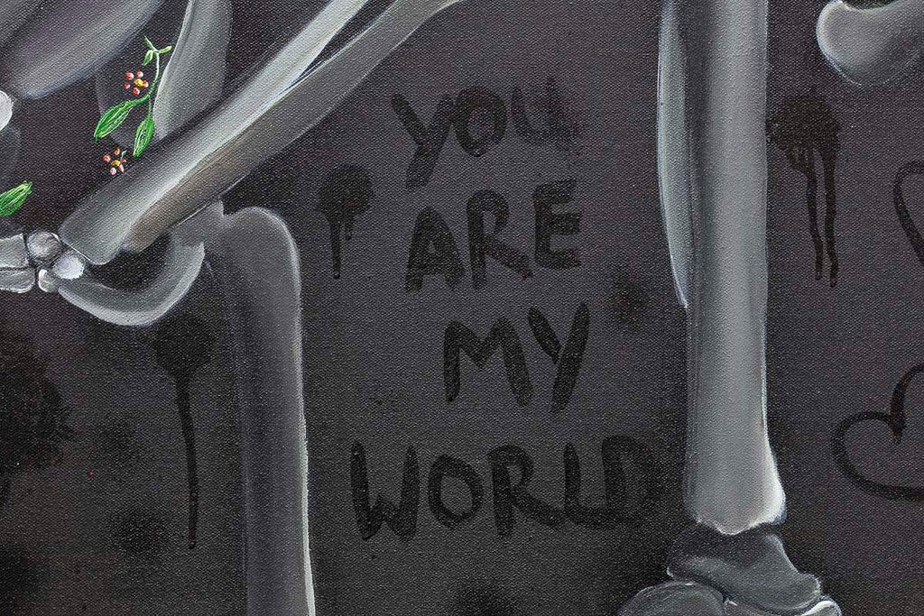 You Sweep Me Off My Feet - Original - SOLD by artist Becky Smith - Wyecliffe Galleries