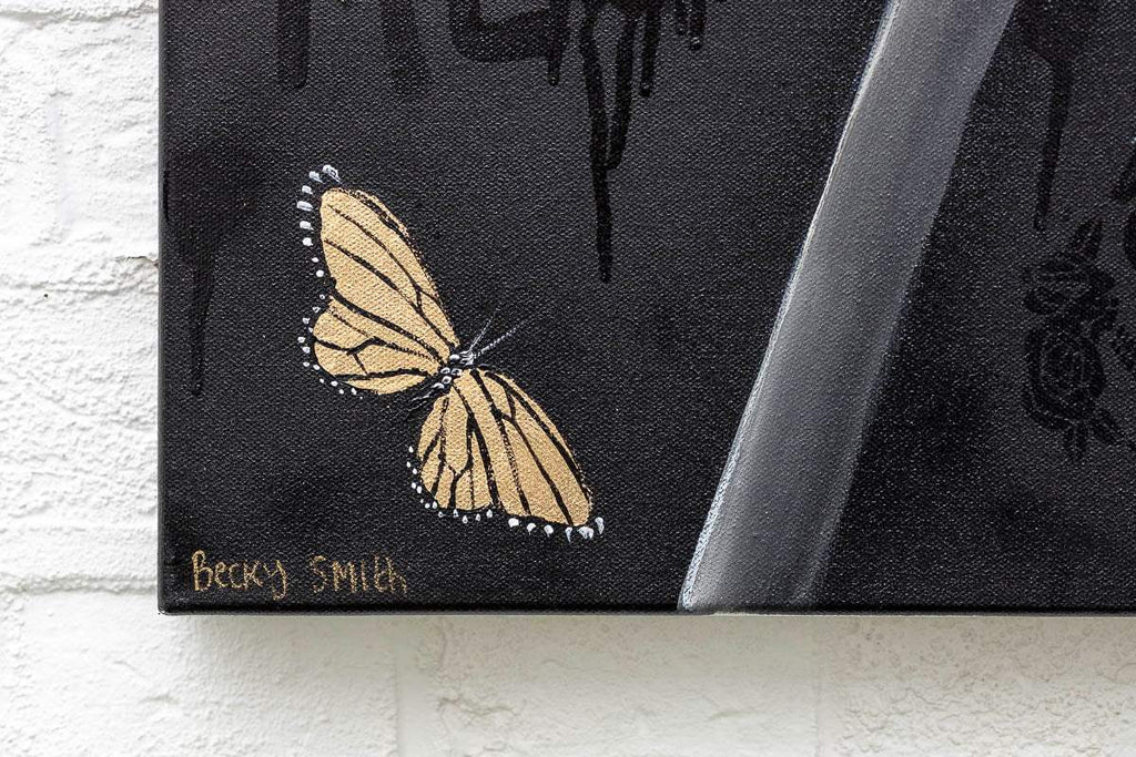 You Sweep Me Off My Feet - Original - SOLD by artist Becky Smith - Wyecliffe Galleries