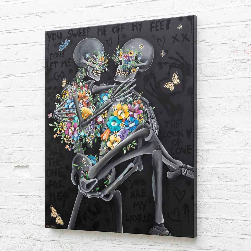 You Sweep Me Off My Feet - Original - SOLD by artist Becky Smith - Wyecliffe Galleries