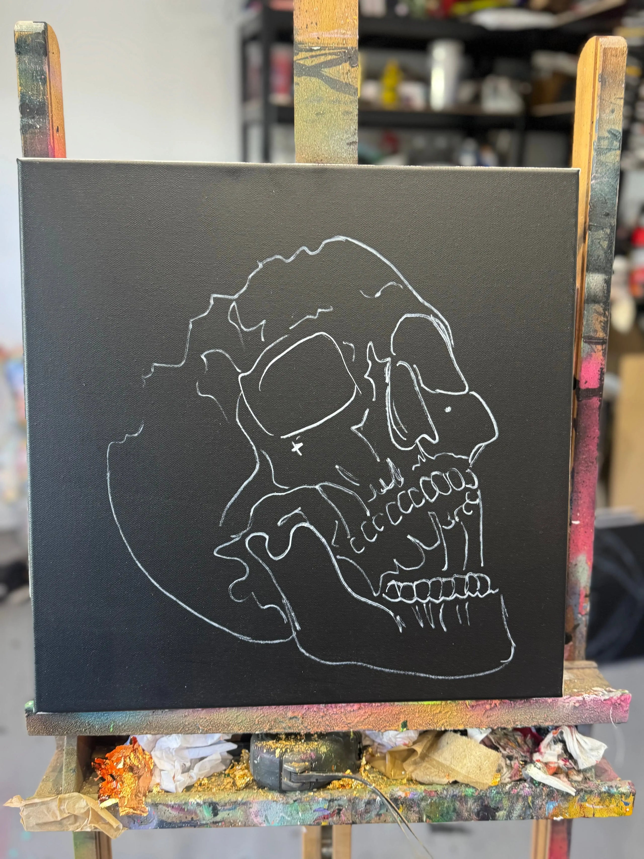 You Were Made To Bloom - Original - SOLD by artist Becky Smith - Wyecliffe Galleries