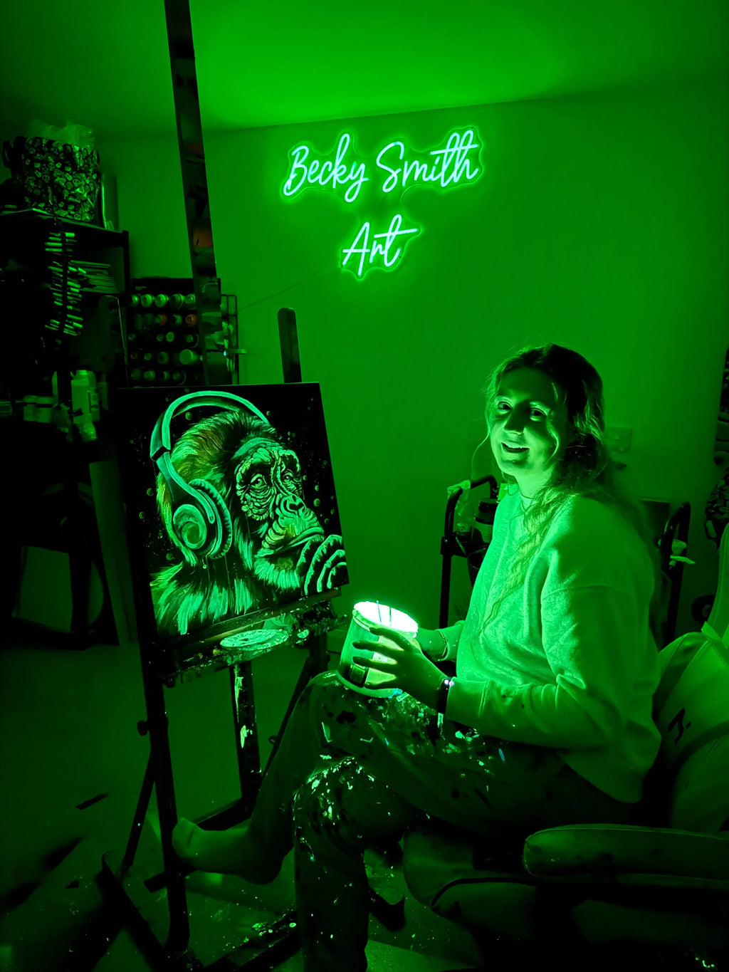 Your Mind Is A Powerful Tool - Original - SOLD by artist Becky Smith - Wyecliffe Galleries