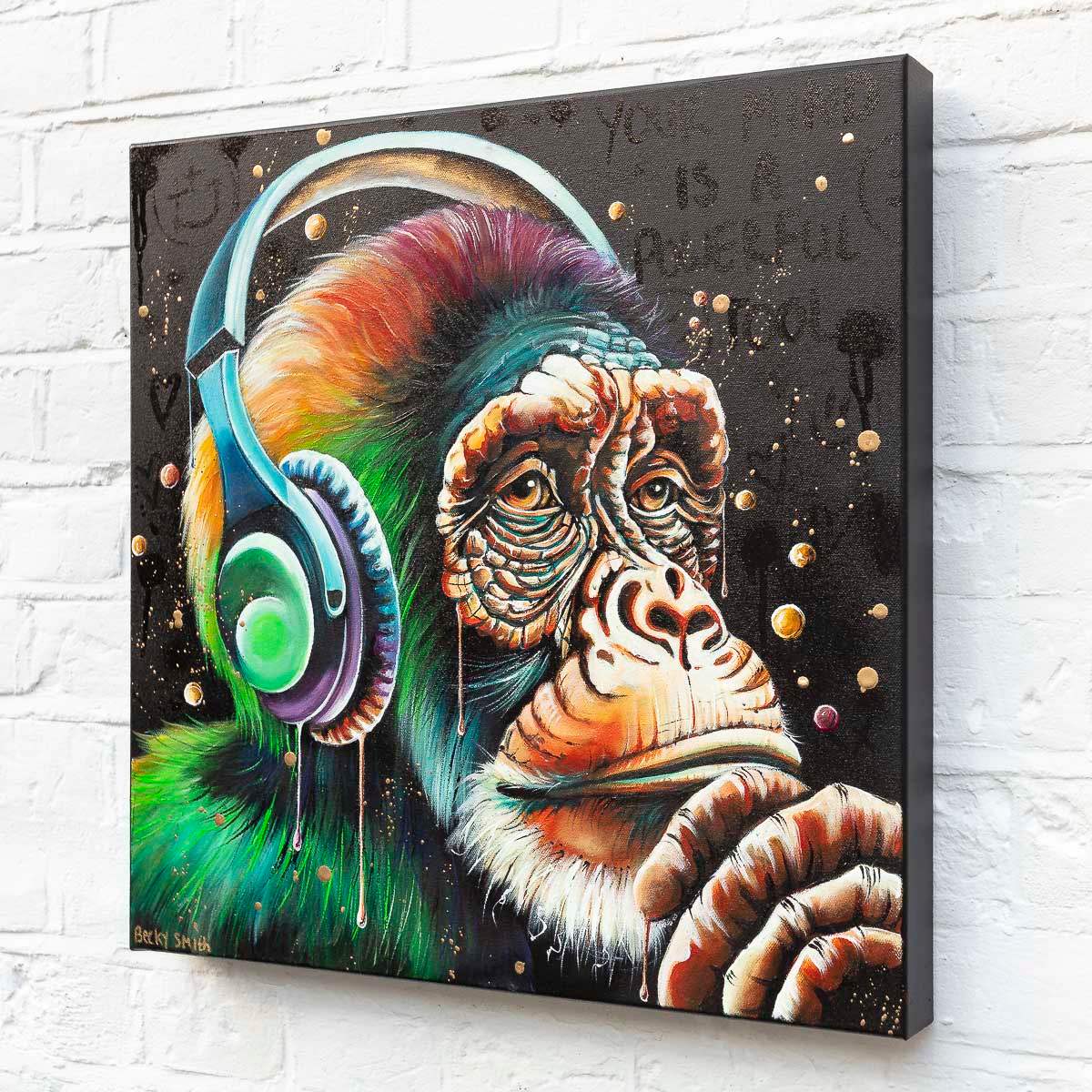 Your Mind Is A Powerful Tool - Original - SOLD by artist Becky Smith - Wyecliffe Galleries