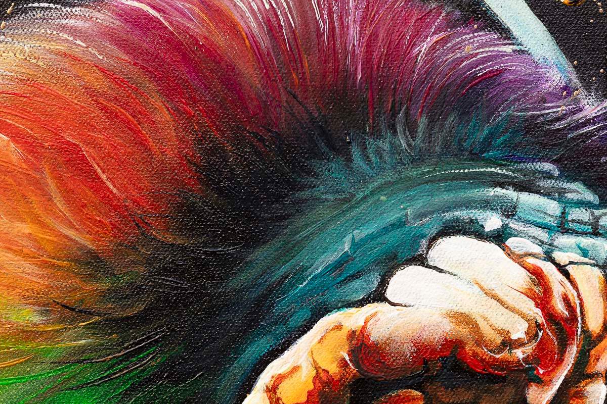 Your Mind Is A Powerful Tool - Original - SOLD by artist Becky Smith - Wyecliffe Galleries