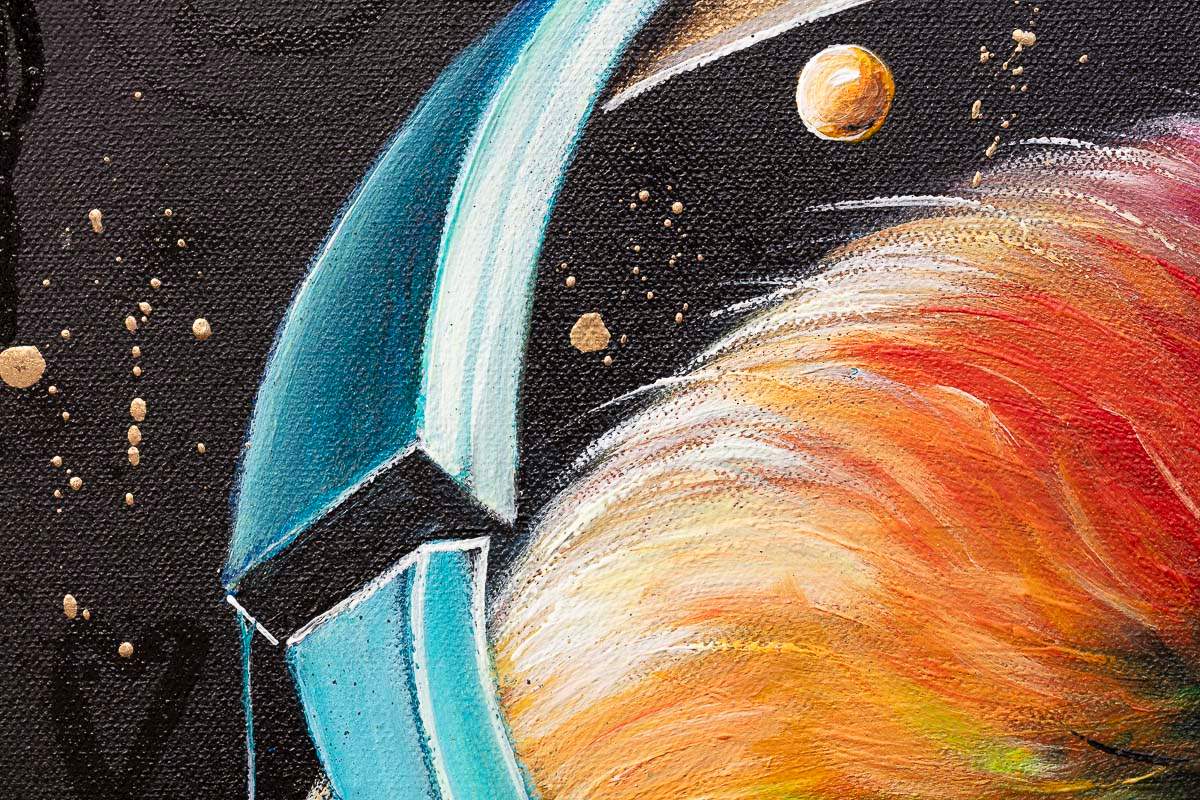 Your Mind Is A Powerful Tool - Original - SOLD by artist Becky Smith - Wyecliffe Galleries