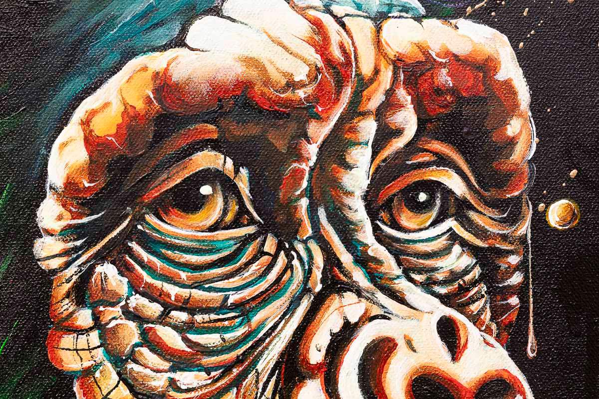 Your Mind Is A Powerful Tool - Original - SOLD by artist Becky Smith - Wyecliffe Galleries