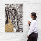 Eidetic (Gold) - Original by artist Ben Riley - Wyecliffe Galleries